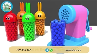کتاب کار شکوفه های بهشت – آموزش رنگها