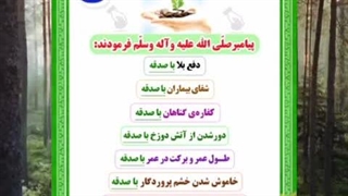 پوستر های گویا -فضایل صدقه دادن